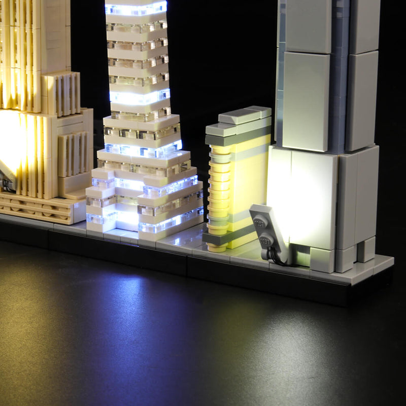 for Set Lego Light City 21028 Lightailing New Kit York