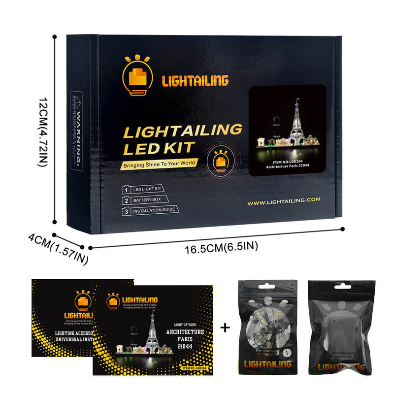 Lego Light Kit For Paris 21044  Lightailing