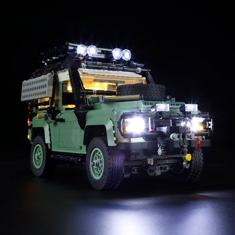 Kit d'éclairage pour Land Rover Defender 42110