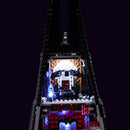 lego star wars darth vader's castle with lights