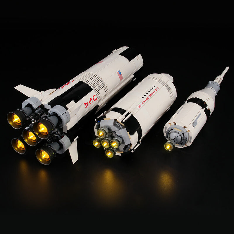 effektivt inaktive for meget Lighting Kit for NASA Apollo Saturn V 21309 Lego at Less price – Lightailing