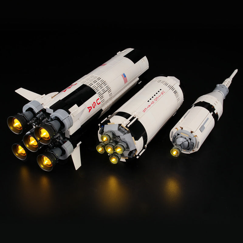 Lighting Kit for NASA Apollo Saturn V 21309 Lego at Less price