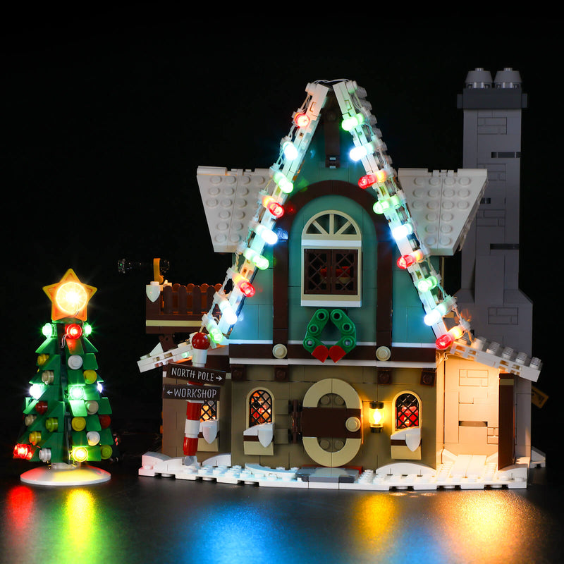 Light Kit For Elf Club House 10275(Remote Control)