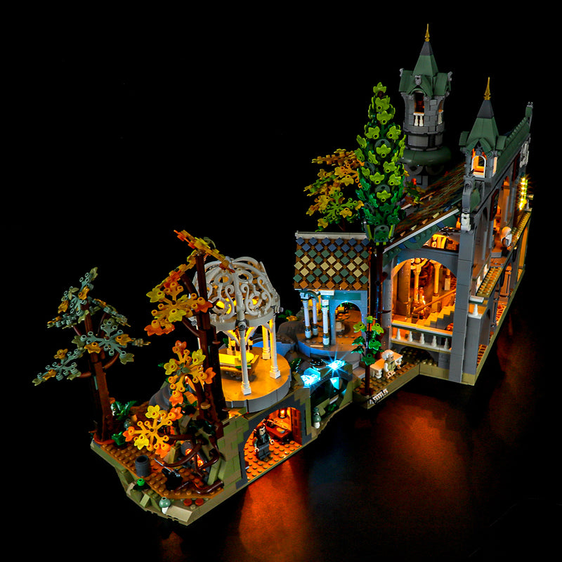 Briksmax Light Kit For THE LORD OF THE RINGS: RIVENDELL™ 10316