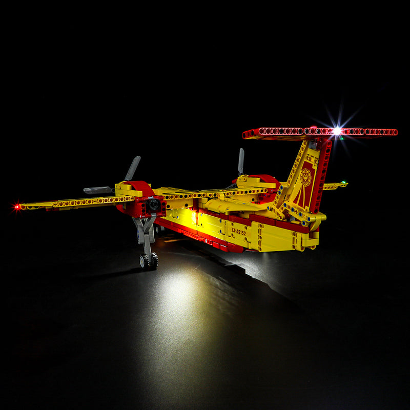 Briksmax Lego Technic Firefighter Aircraft 42152 Light Kit