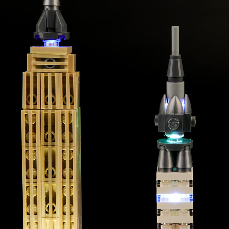 Lightailing Light Kit for New York City 21028 Lego Set