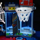 details of attack on the spider lair lego set