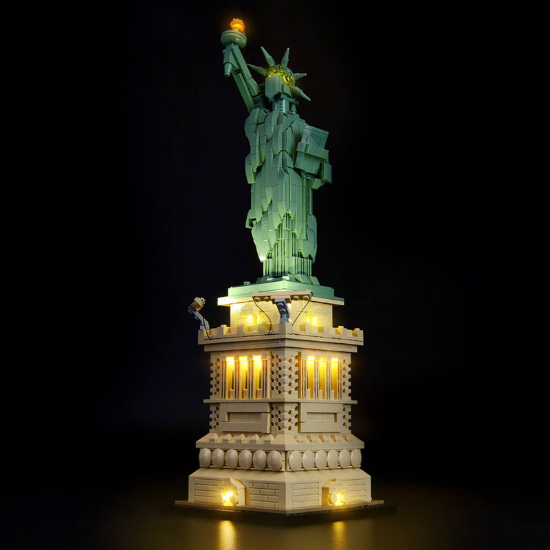 light up lady liberty lego