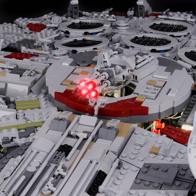 micro lego light for ucs millennium falcon