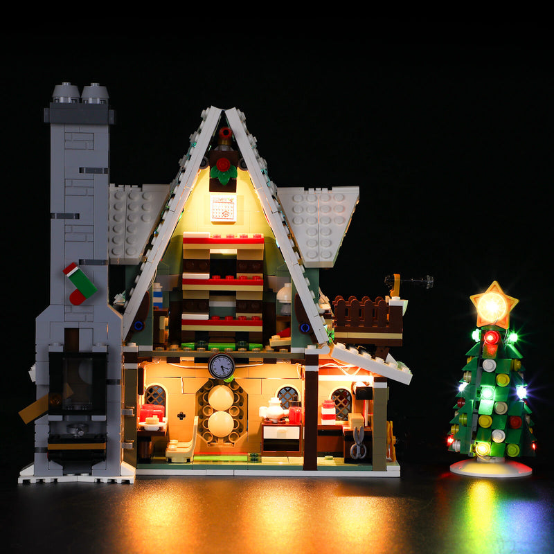 Light Kit For Elf Club House 10275(Remote Control)