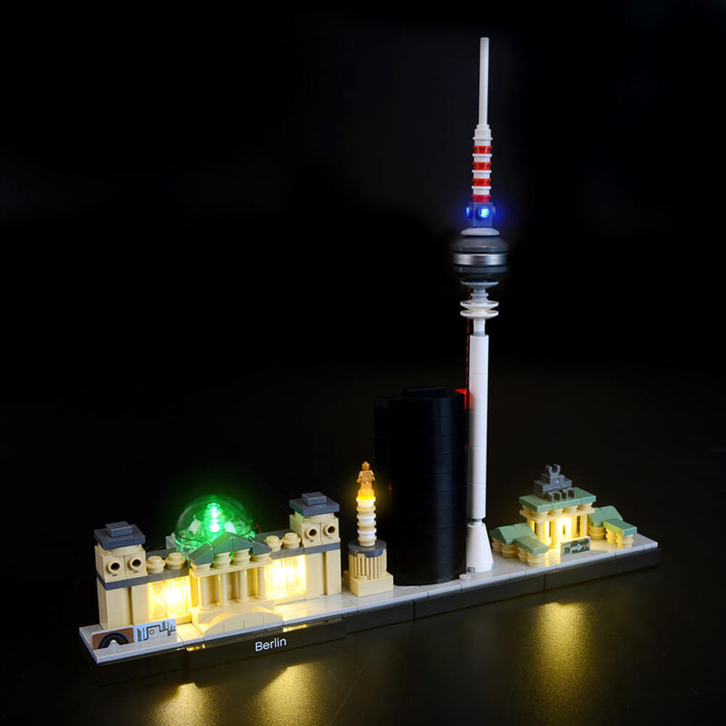 LED Lighting Kit for LEGO Architecture Skyline Collection Las