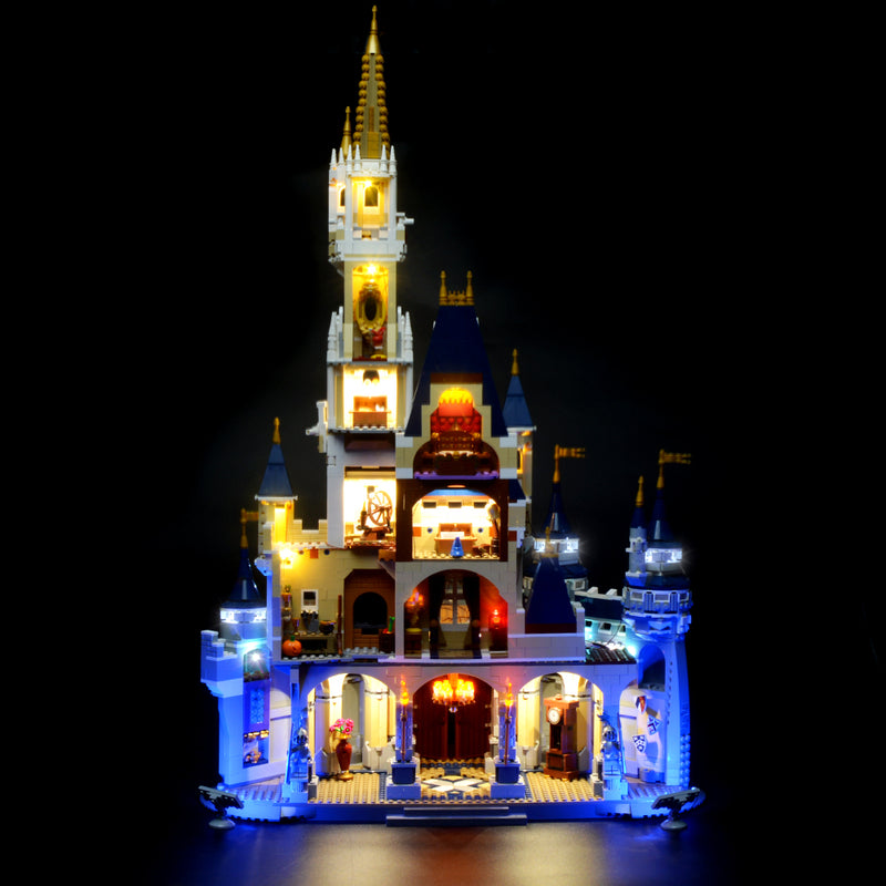 Alfabet partiskhed metal BriksMax Light Kit For Lego Creator Disney Castle 71040 – Lightailing