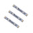 1*6 Lego Brick Strip Lights(Three Pack,Warm White)-Version 2.0
