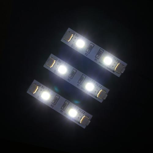 1 * 4 bandes lumineuses Lego Brick pour éclairage Lego (paquet de trois, dans de nombreuses couleurs)