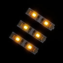 1 * 4 bandes lumineuses Lego Brick pour éclairage Lego (paquet de trois, dans de nombreuses couleurs)