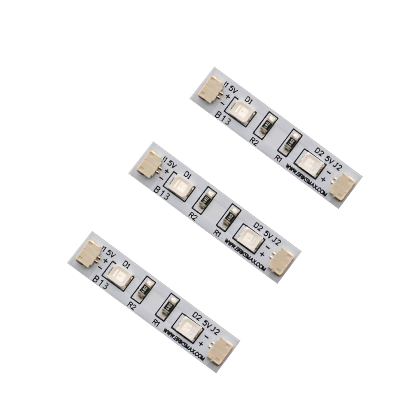 1*4 Lego Brick Strip Lights (3 Pack)—Version 2.0