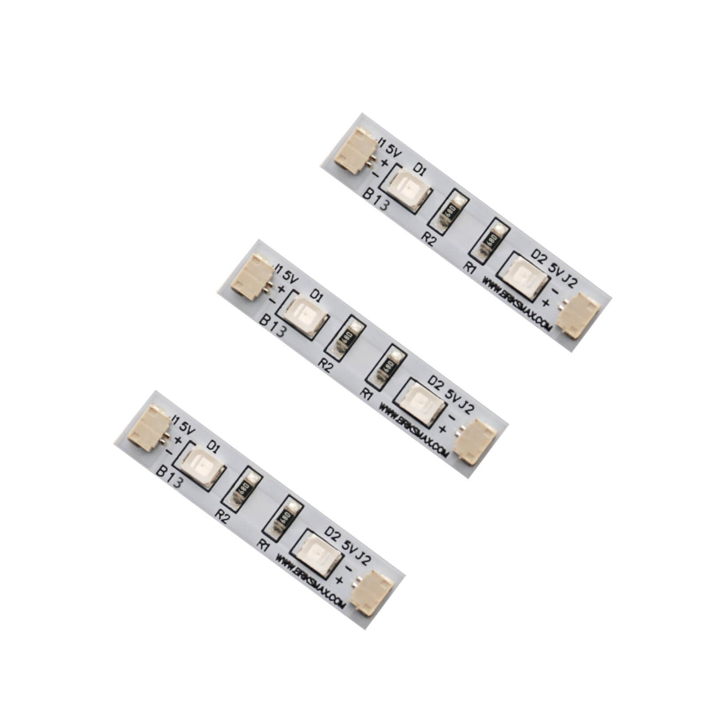 1*4 Lego Brick Strip Lights (3 Pack)—Version 2.0