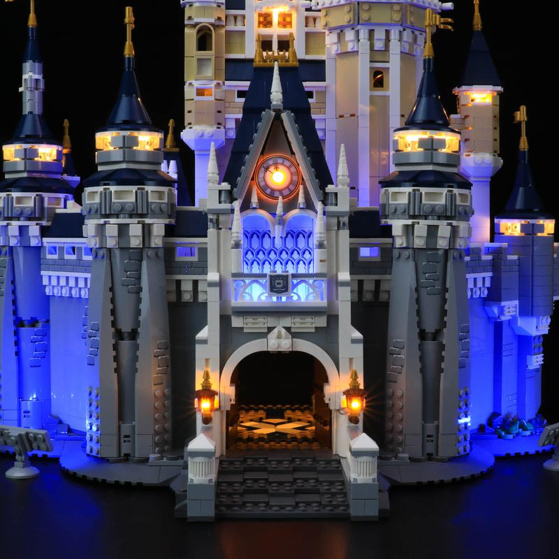 light up the disney castle lego