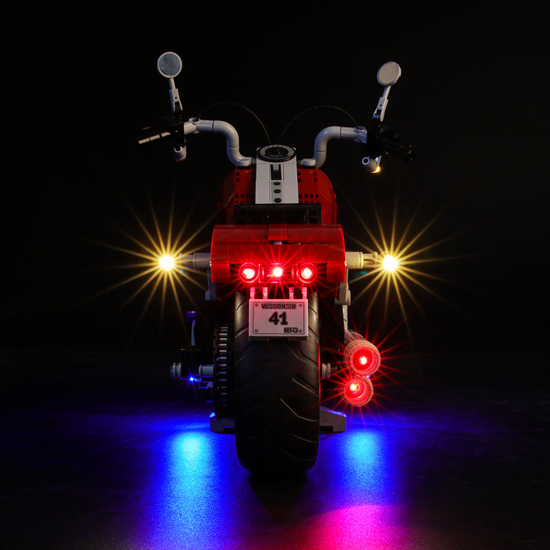 Lego Light Kit For Harley Motorcycle 10269  BriksMax