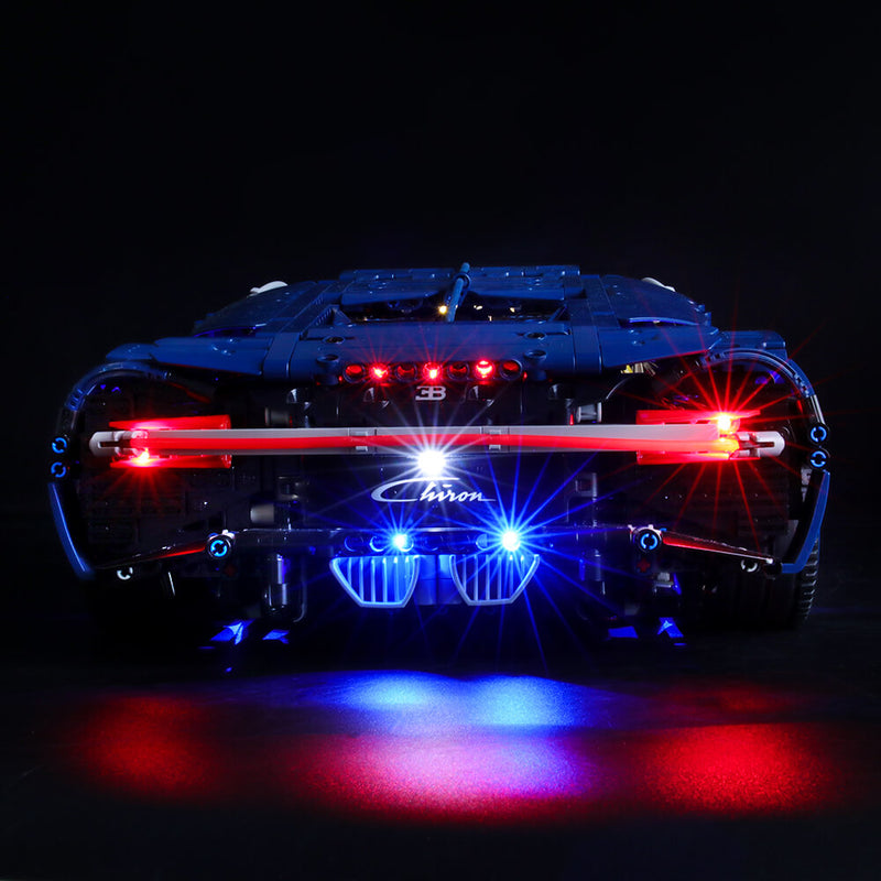 Lego Light Kit For Bugatti Chiron 42083  BriksMax