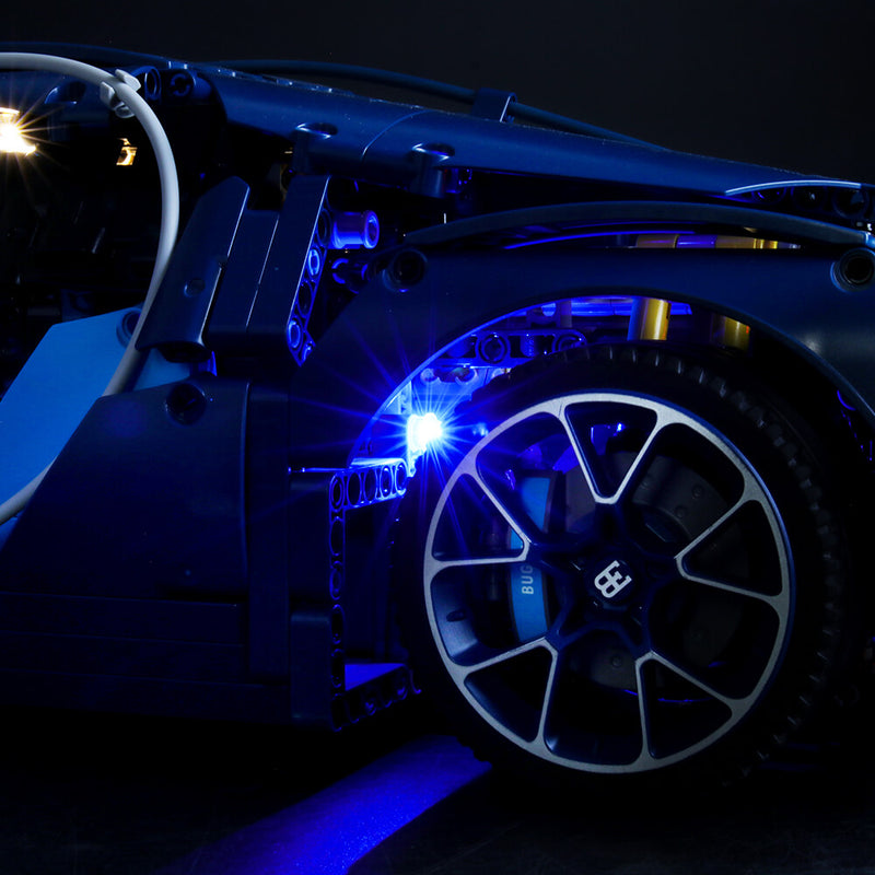 Lego Light Kit For Bugatti Chiron 42083  BriksMax