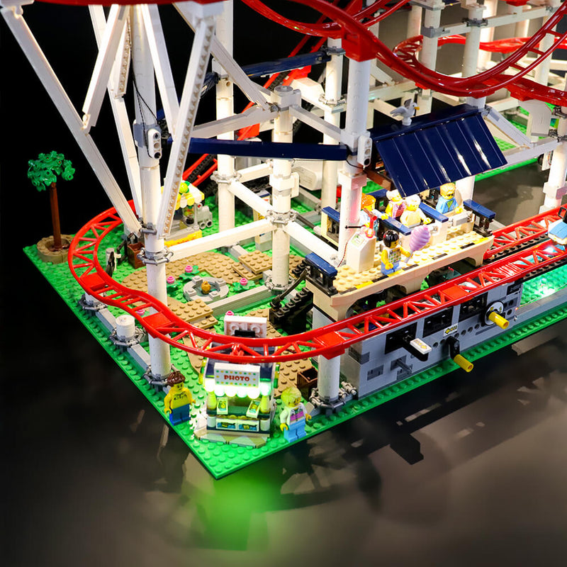 Streng snap skilsmisse BriksMax Light Kit For Lego Creator Roller Coaster 10261 – Lightailing