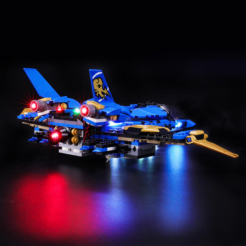 Lego Light Kit For Jay’s Storm Fighter 70668  BriksMax