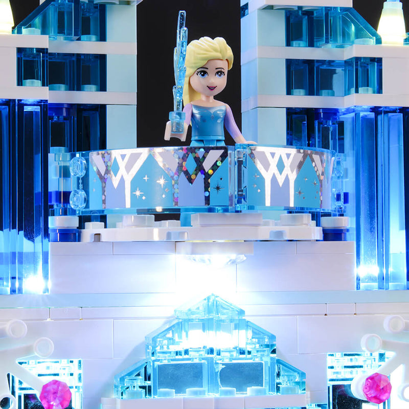 Lego Light Kit For Elsa's Magical Ice Palace 41148&43172  BriksMax