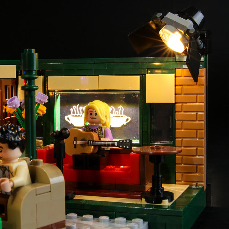 BriksMax Light Kit For Lego Ideas Friends Central Perk 21319 – Lightailing