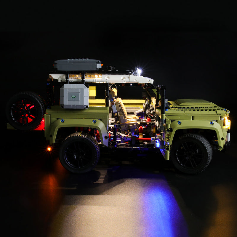 Lego Light Kit For Land Rover Defender 42110  BriksMax