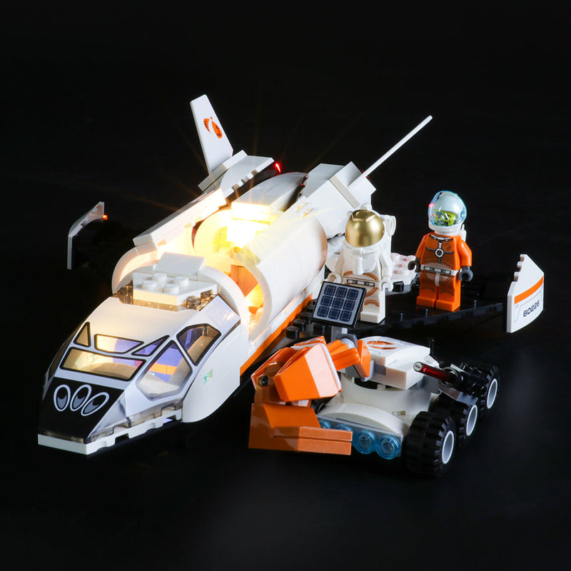 overse Fighter Spille computerspil Lego City Mars Research Shuttle Lights | Lego 60226 Light – Lightailing