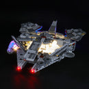 lego star wars 75192 with lights