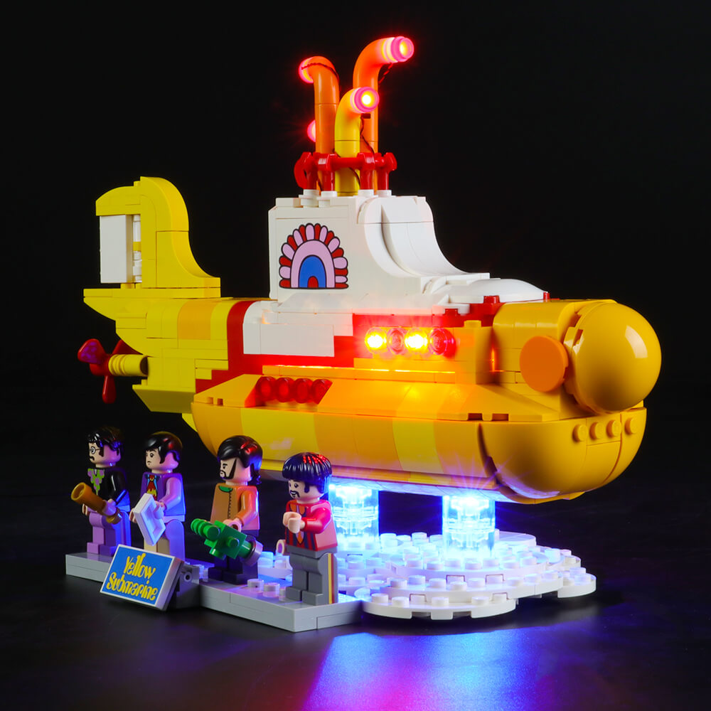 BriksMax Light Kit For Lego Ideas Yellow Submarine 21306 – Lightailing