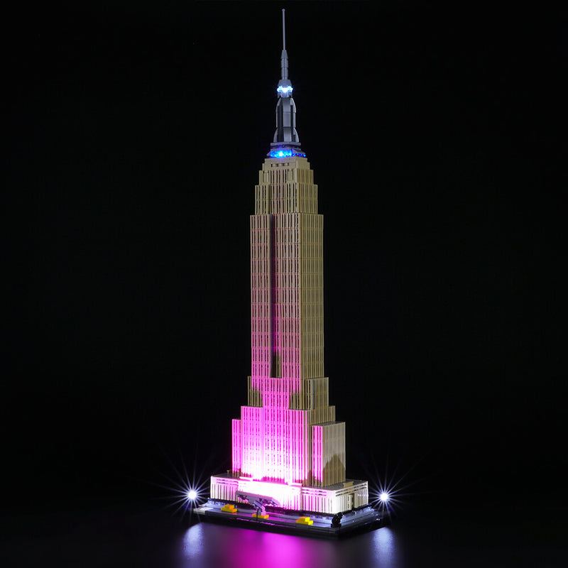 Lego Light Kit For Empire State Building 21046  BriksMax