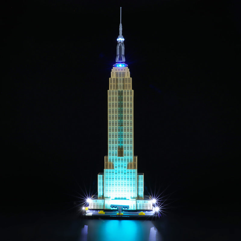 Light Kit For Empire State Building 21046-Briksmax