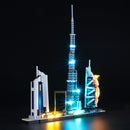 Lego Light Kit For Dubai 21052  BriksMax