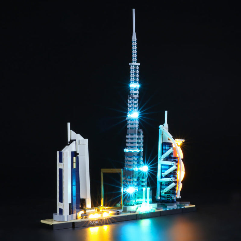 LED Lighting Kit for LEGO Architecture Skyline Collection Las