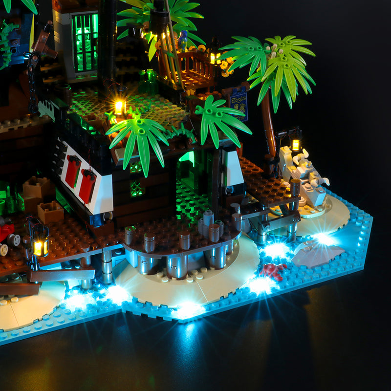 Lego Light Kit For Lego Pirates of Barracuda Bay 21322  BriksMax