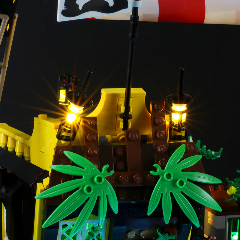 Lego Light Kit For Lego Pirates of Barracuda Bay 21322  BriksMax