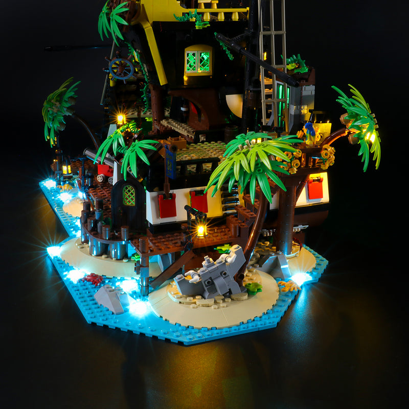 Lego Light Kit For Lego Pirates of Barracuda Bay 21322  BriksMax