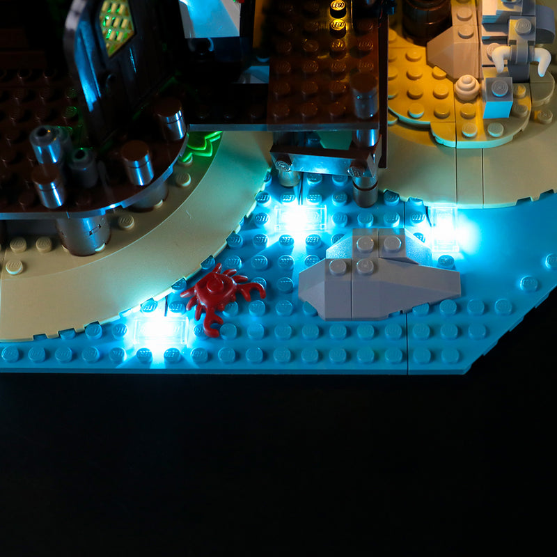 Lego Light Kit For Lego Pirates of Barracuda Bay 21322  BriksMax