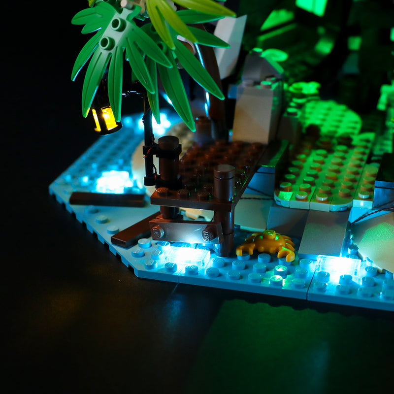 Lego Light Kit For Lego Pirates of Barracuda Bay 21322  BriksMax