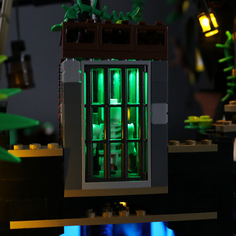 Lego Light Kit For Lego Pirates of Barracuda Bay 21322  BriksMax
