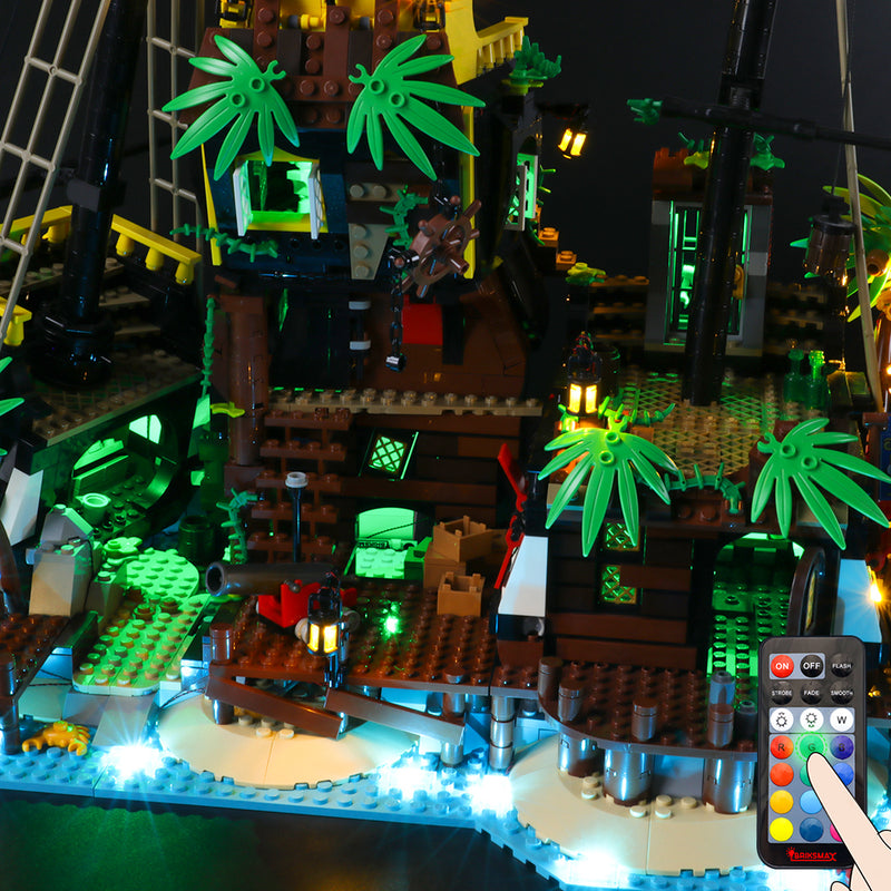 Lego Light Kit For Lego Pirates of Barracuda Bay 21322  BriksMax