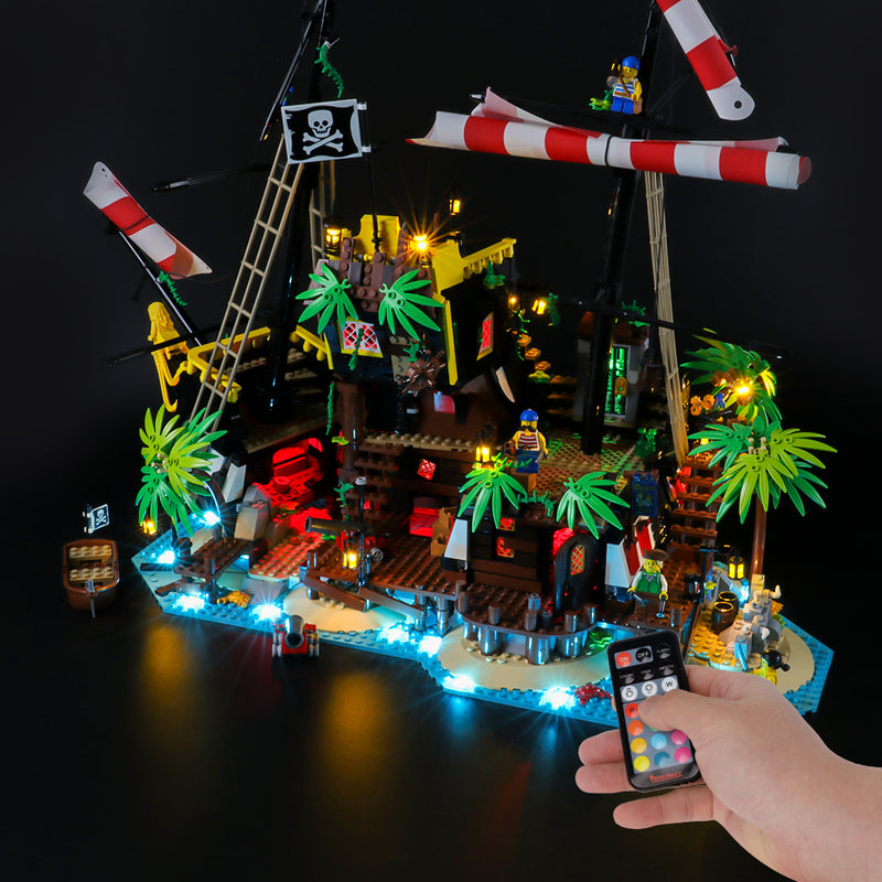 Lego Light Kit For Lego Pirates of Barracuda Bay 21322  BriksMax