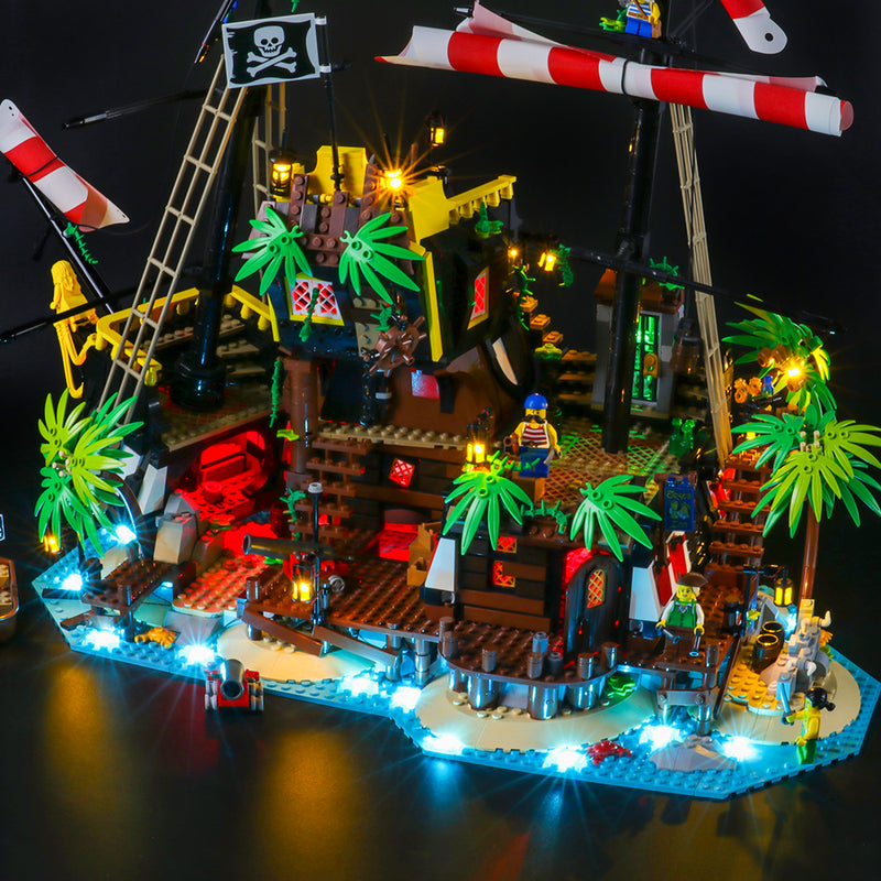 Lego Light Kit For Lego Pirates of Barracuda Bay 21322  BriksMax