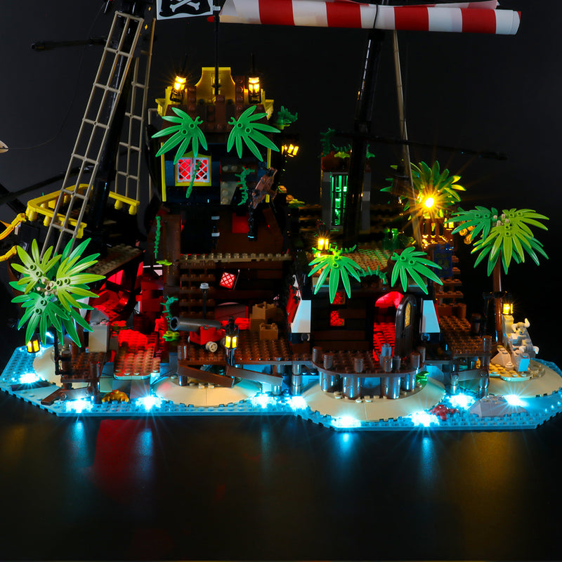 Lego Light Kit For Lego Pirates of Barracuda Bay 21322  BriksMax