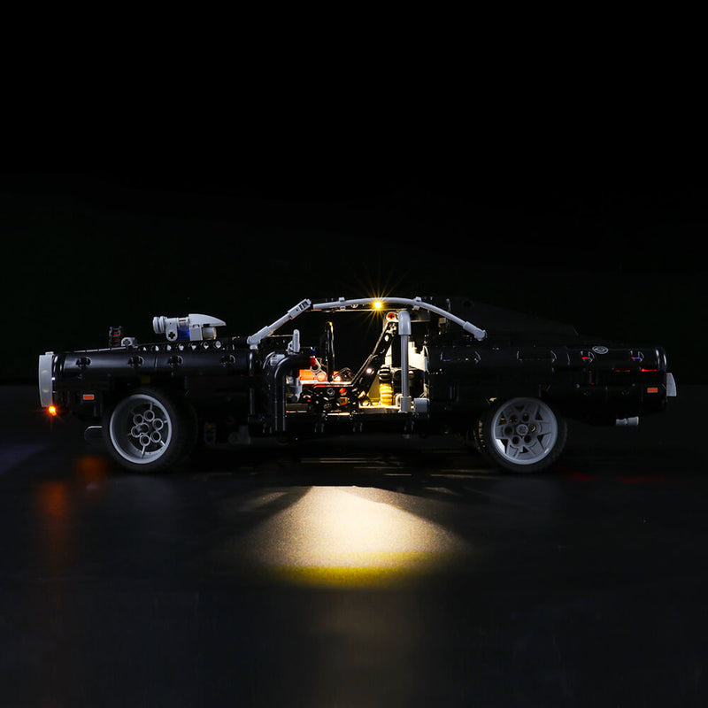 LEGO Fast and Furious Dom's Dodge Charger 42111 Light Kit