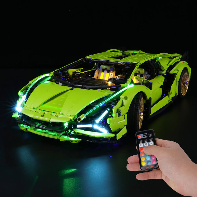 Lego Light Kit For Lamborghini Sián FKP 37 42115  BriksMax