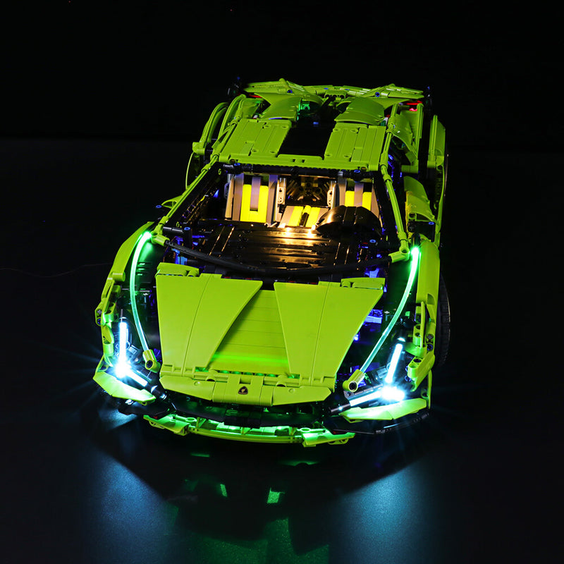 LED Licht Set Für 42115 LEGO Technic Lamborghini Sián (Sian) FKP 37 Kit